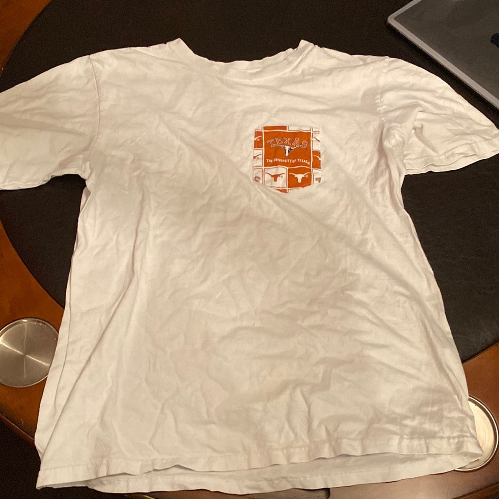 Texas Longhorns pocket t shirt size large